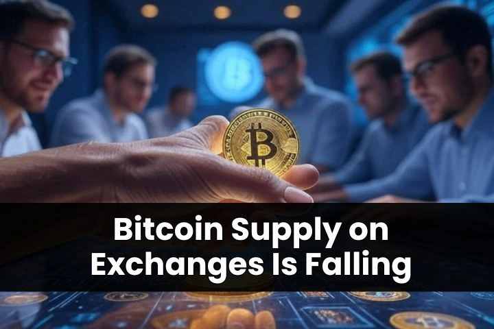 Bitcoin Supply on Exchanges is Falling