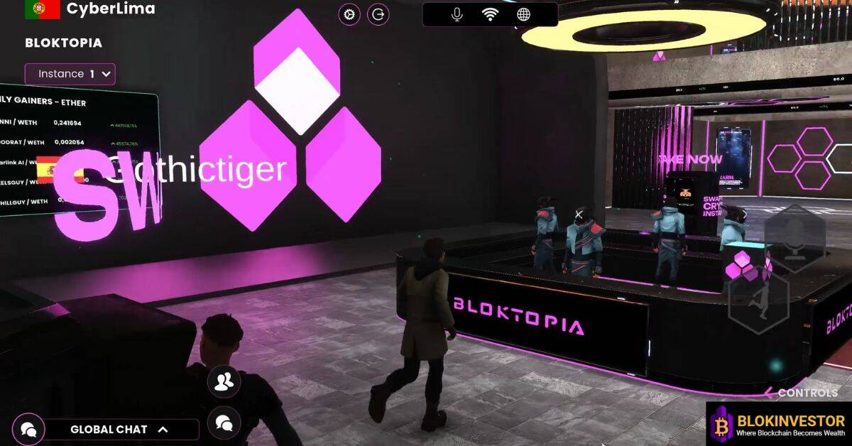 Inside Crypto Metaverse Bloktopia