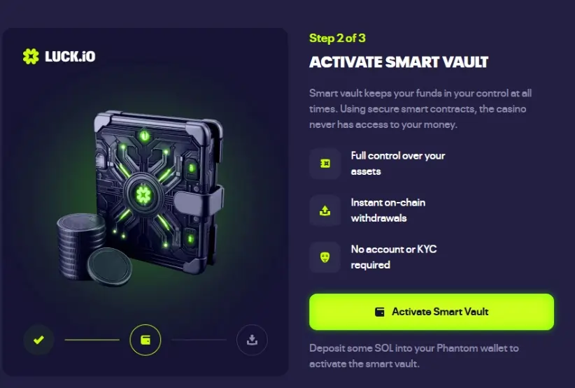 Luck.io Smart Vault