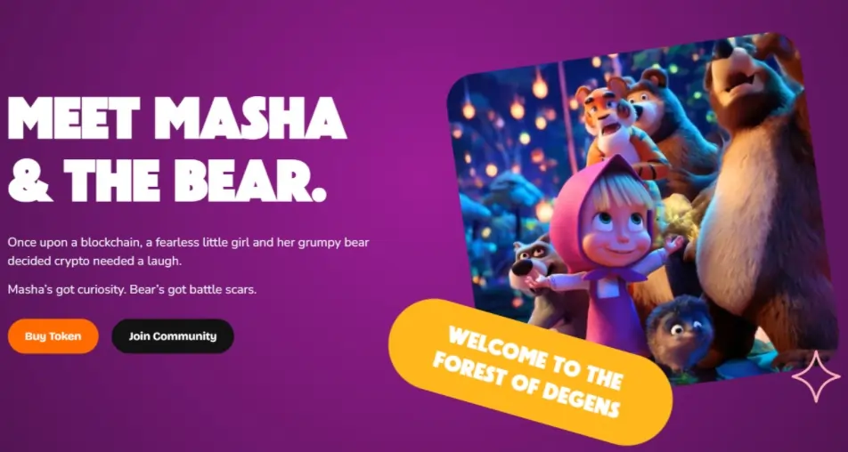 Masha memecoins